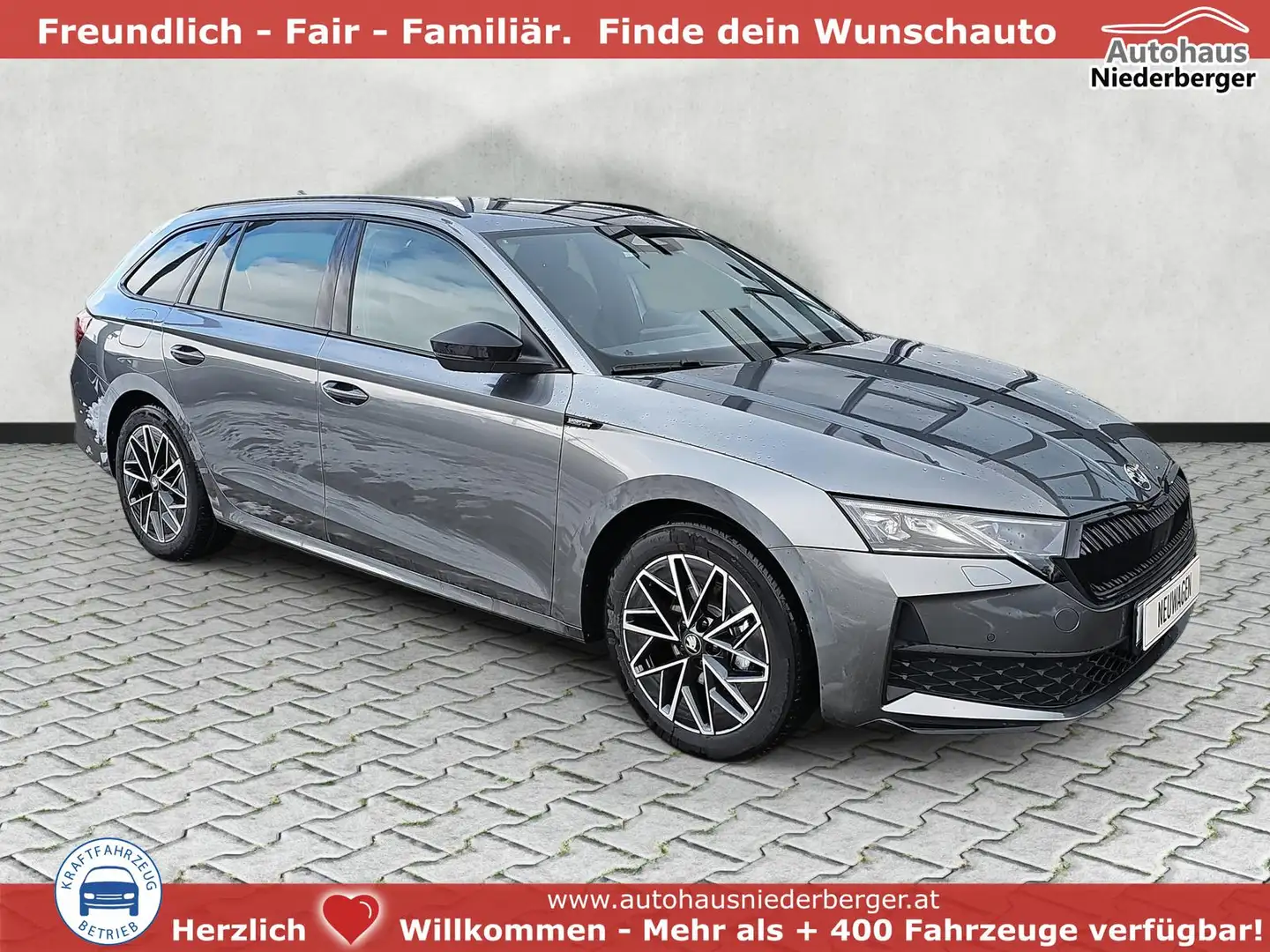 Skoda Octavia Combi 1.5 TSI mHEV 110 kW Sportline eTSI DSG Ma... Grau - 1