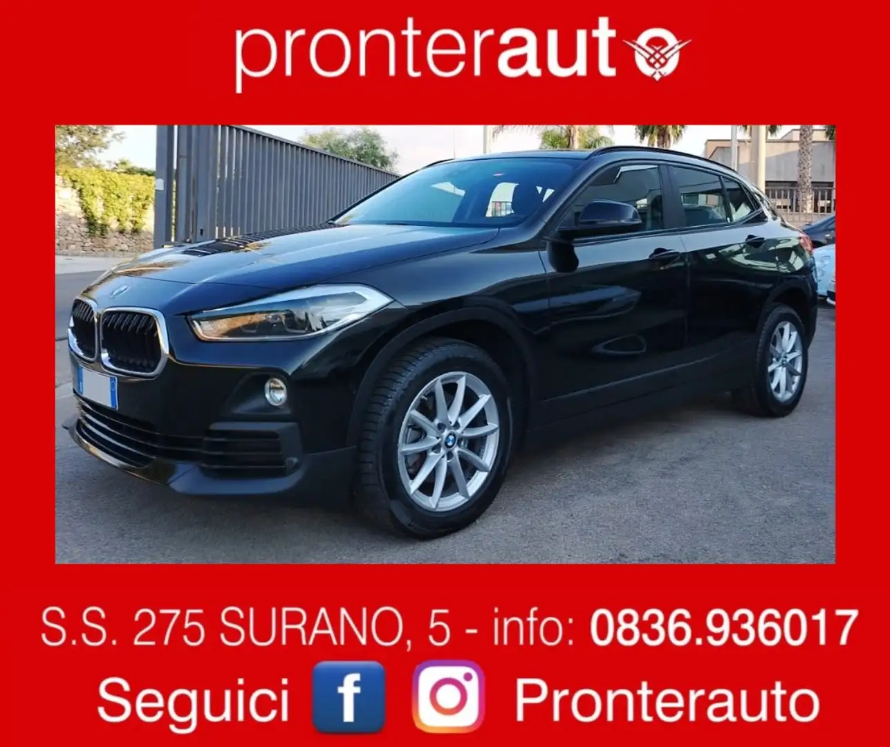 BMW X2 sdrive18d Business Steptronic Noir - 1