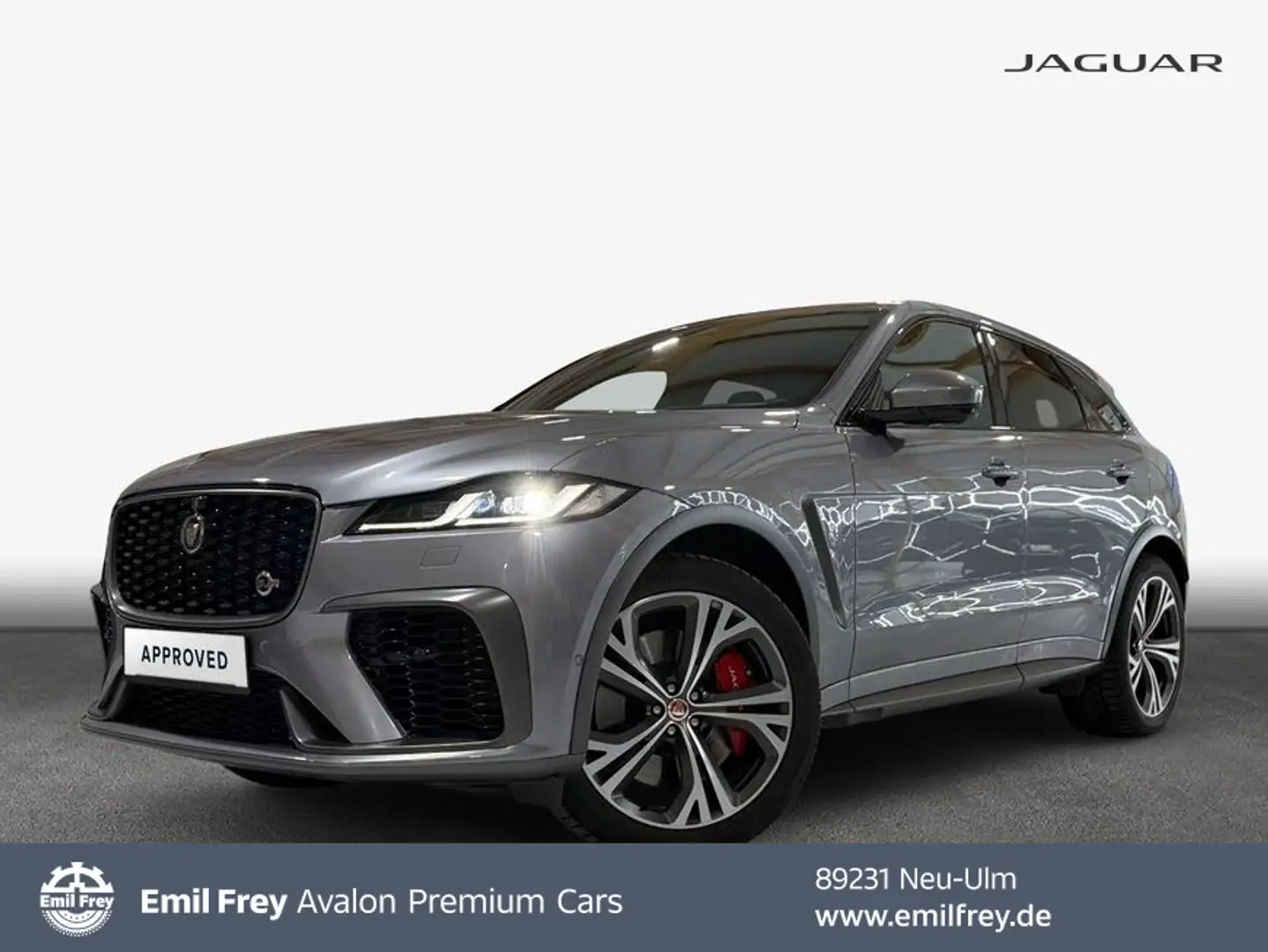 Jaguar F-Pace P550 AWD SVR Grau - 1
