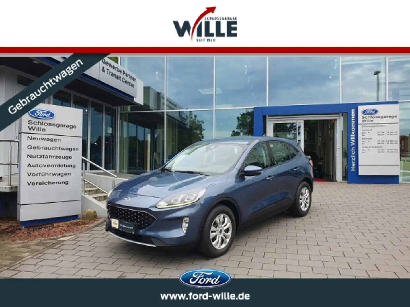 Ford Kuga Cool+Connect Navi Winter-Paket Klimaautomatik Blauw - 1