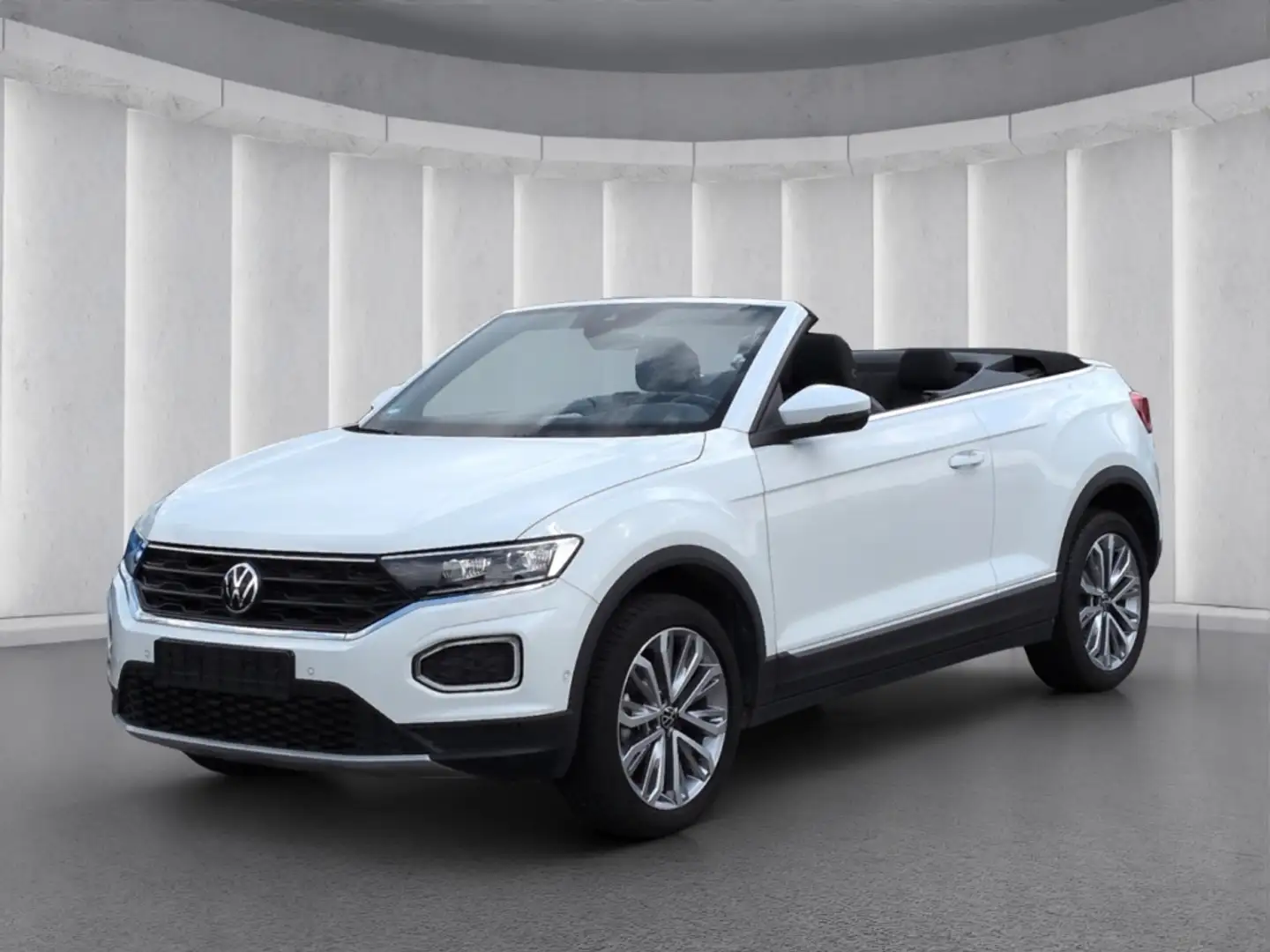 Volkswagen T-Roc Cabrio 1.5TSI*LED ACC Navi R-Kam SHZ 18* Weiß - 2