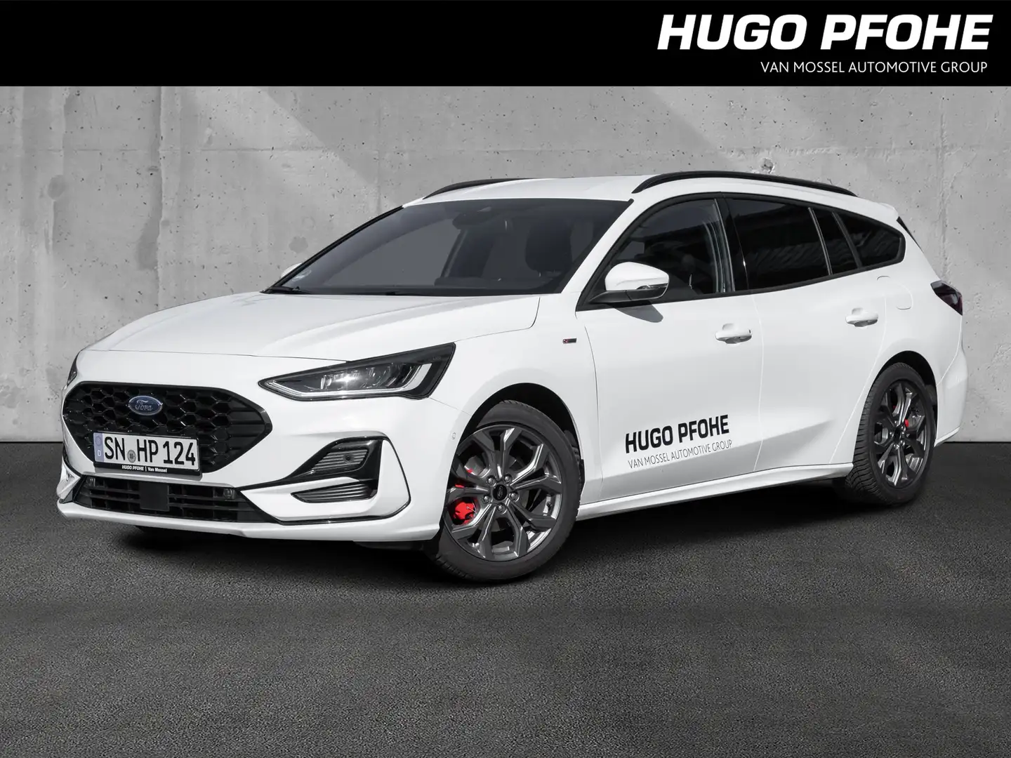 Ford Focus ST-Line Mild Hybrid. LED. ACC. NAVI. KAMERA. PDC. Weiß - 1