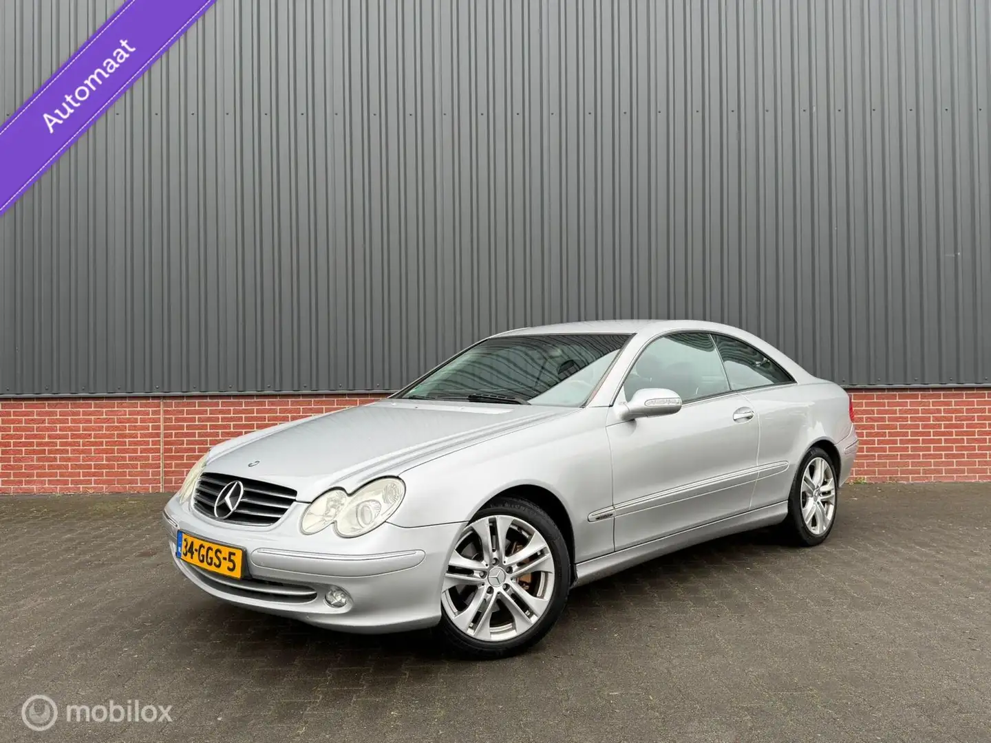 Mercedes-Benz CLK 240 Coupé CLK240 Automaat Xenon BT Audio Apk Cruise Gris - 1