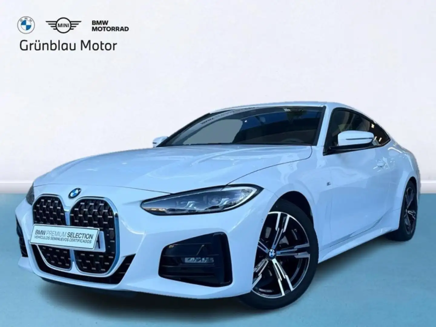 BMW 420 420dA Coupé Blanco - 1