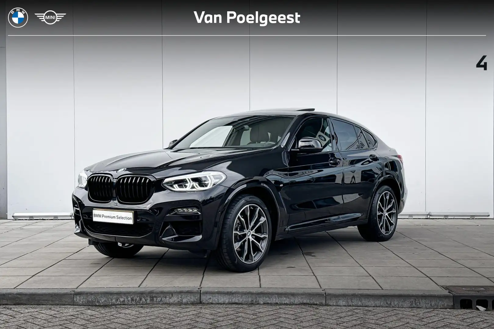 BMW X4 xDrive20i High Executive M-Sport Glazen Schuifdak Noir - 1