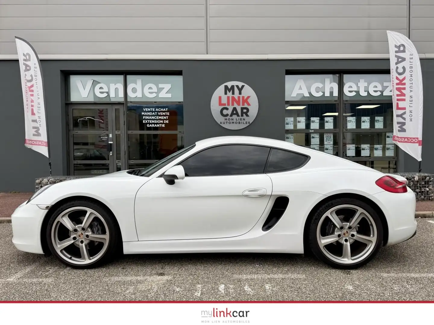 Porsche Cayman Cayman 2.7i 275 cv PDK  Type 981 coupé Weiß - 2