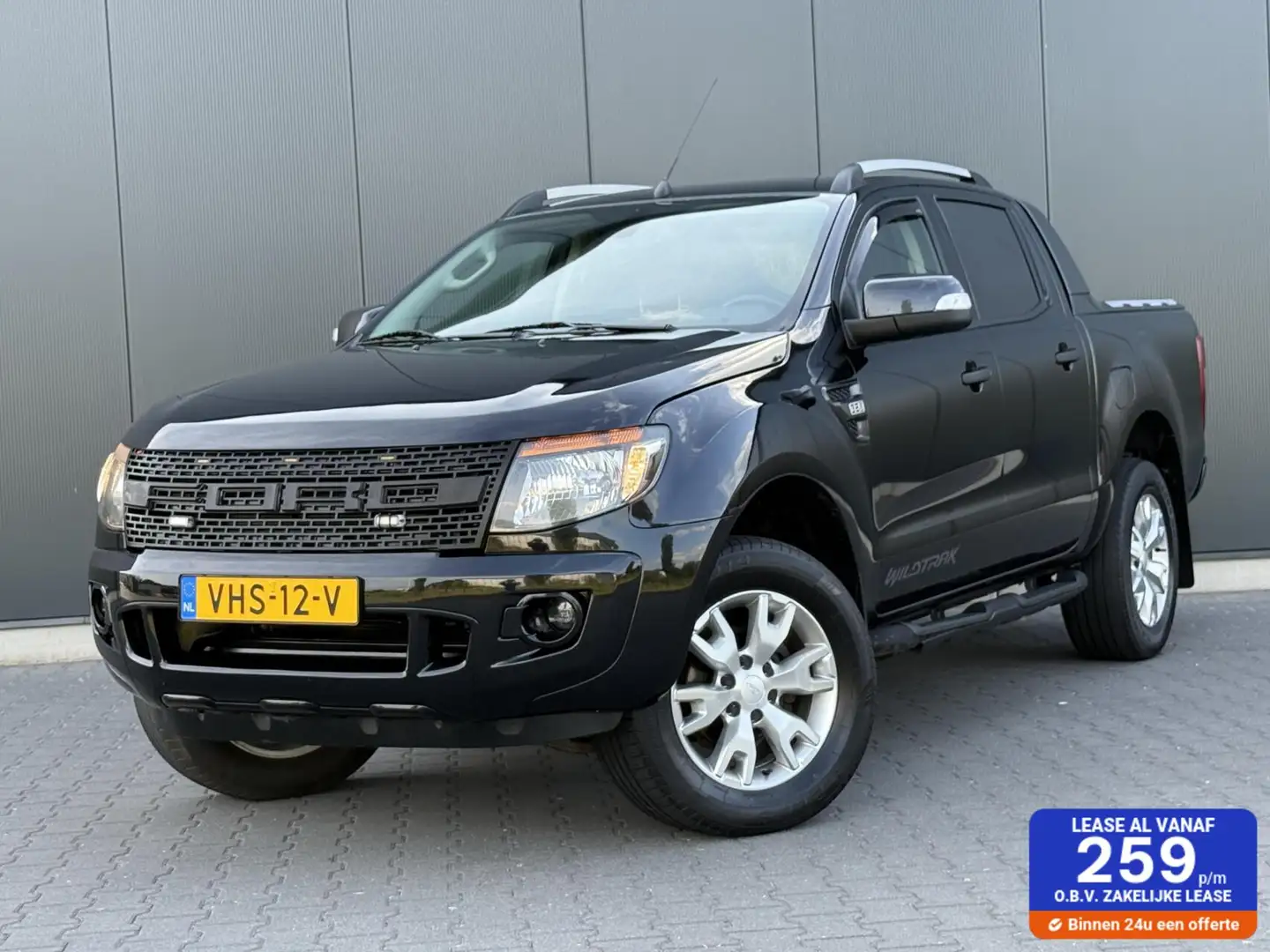 Ford Ranger 3.2 TDCi Wildtrak Super Cab Automaat - Leder - Tre Zwart - 1