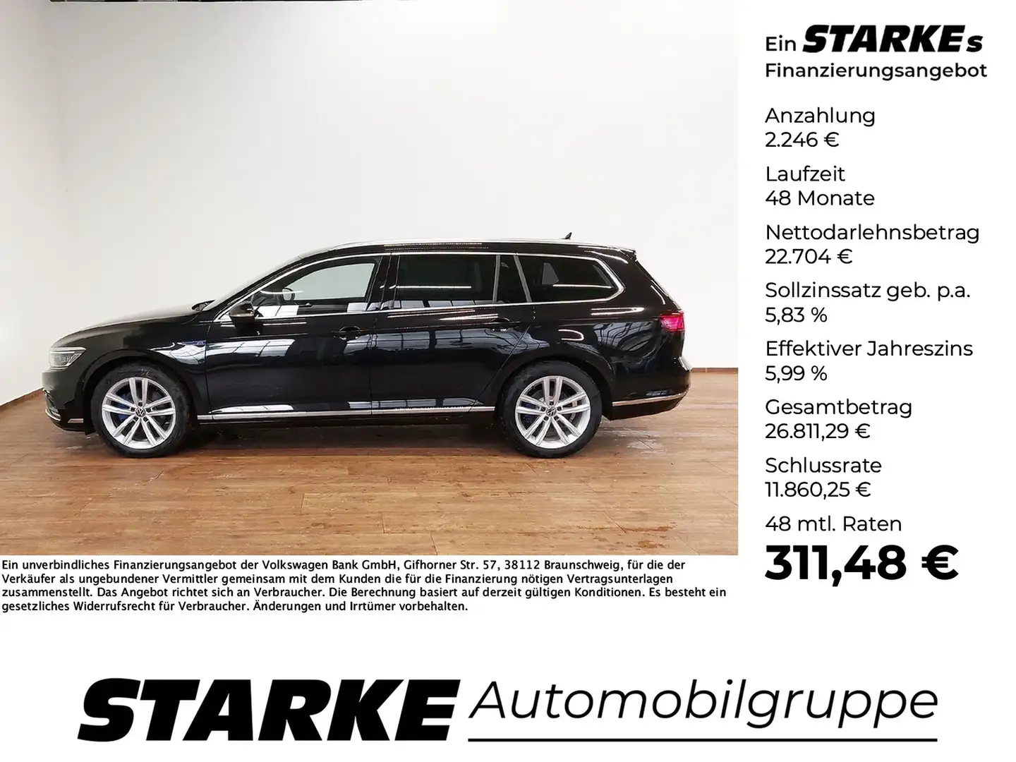 Volkswagen Passat Variant GTE 1.4 TSI DSG Zwart - 1