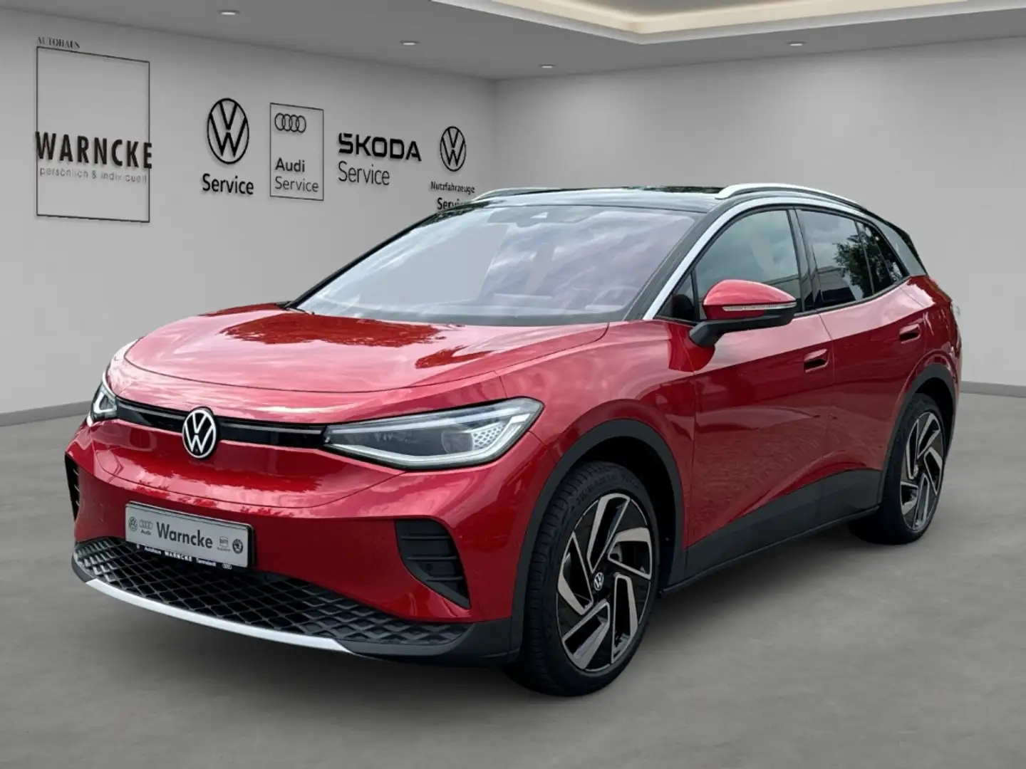 Volkswagen ID.4 Pro 82 kWh MATRIX AHK ACC AreaView PDC SHZ NAV LM Rot - 1