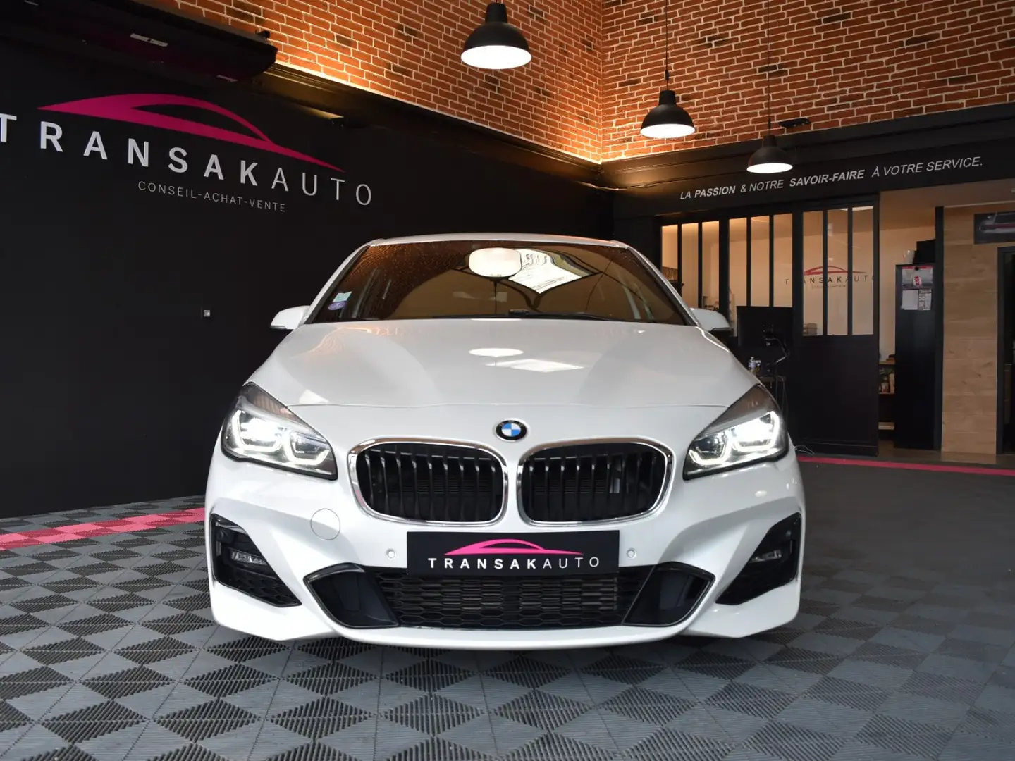 BMW 216 Active Tourer 216i 109 ch M Sport Blanc - 2