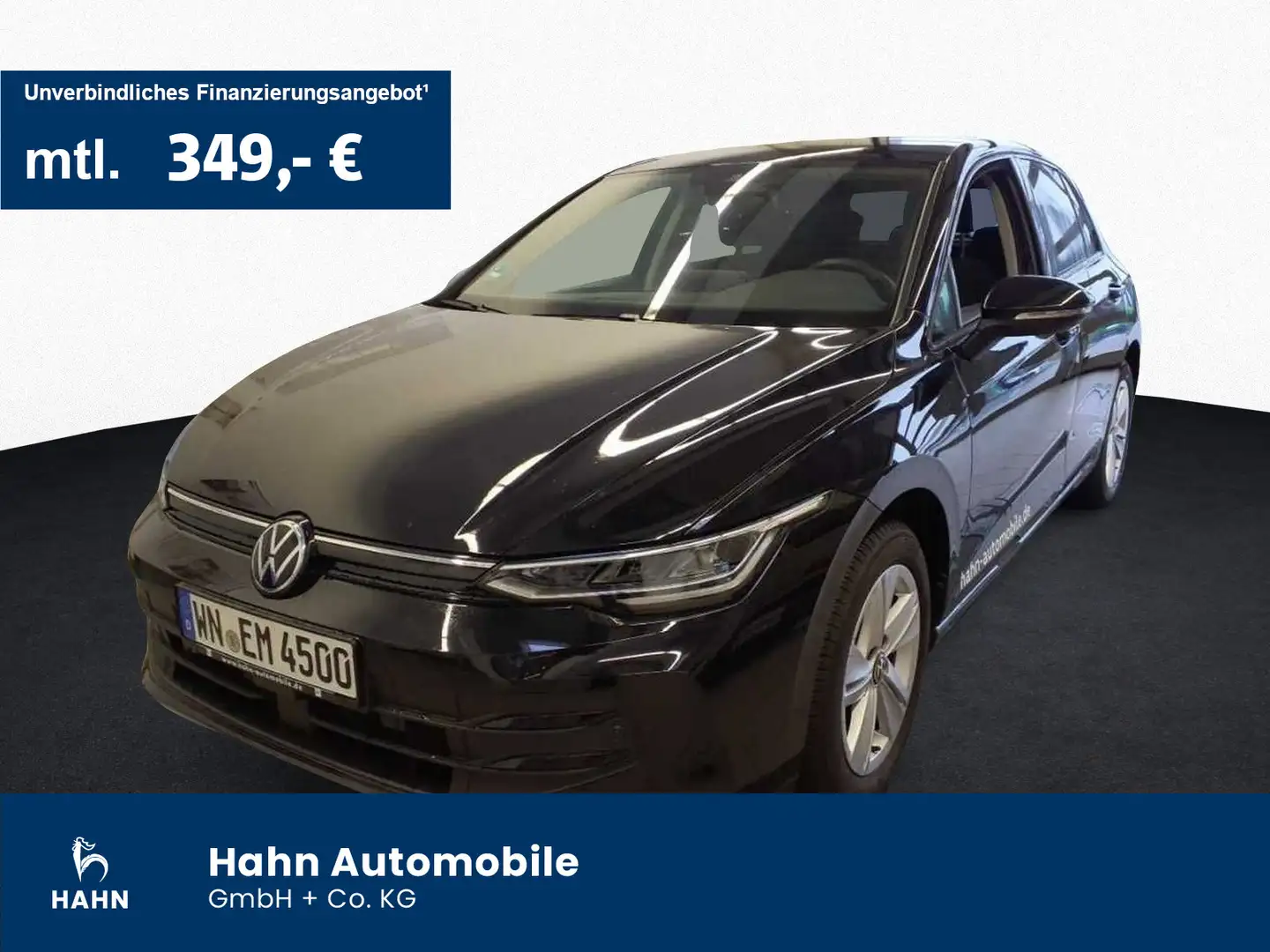 Volkswagen Golf VIII 1.5 eTSI DSG Life Navi LED CAM Sitzhzg Schwarz - 1