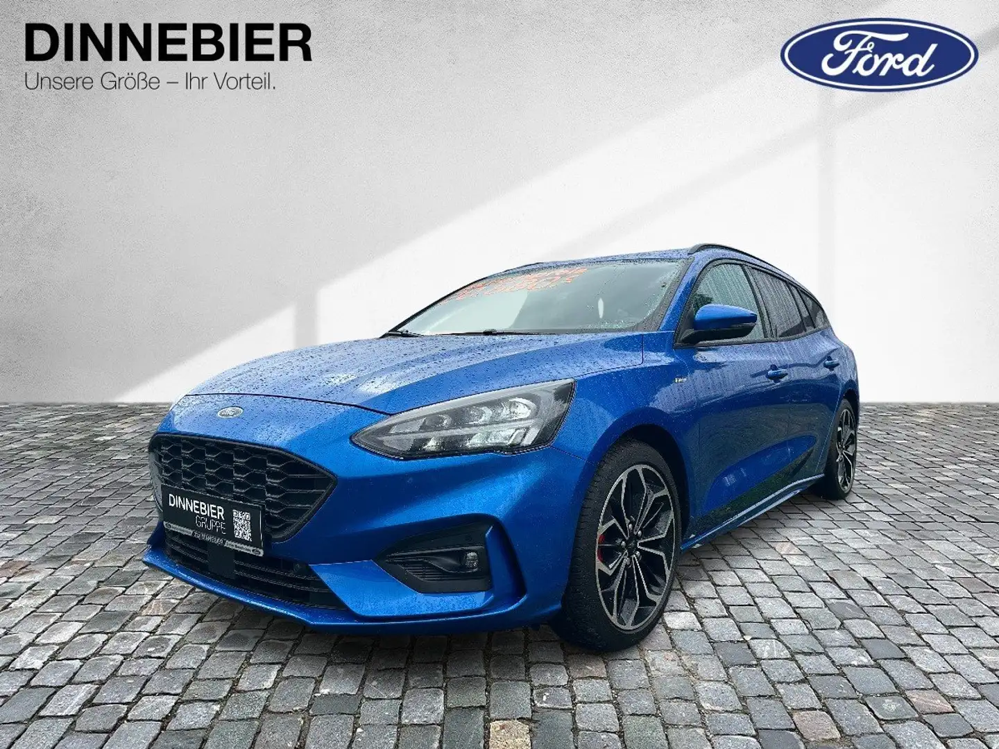 Ford Focus St-Line LED+Navigation+PDC+Winterpaket Blauw - 2