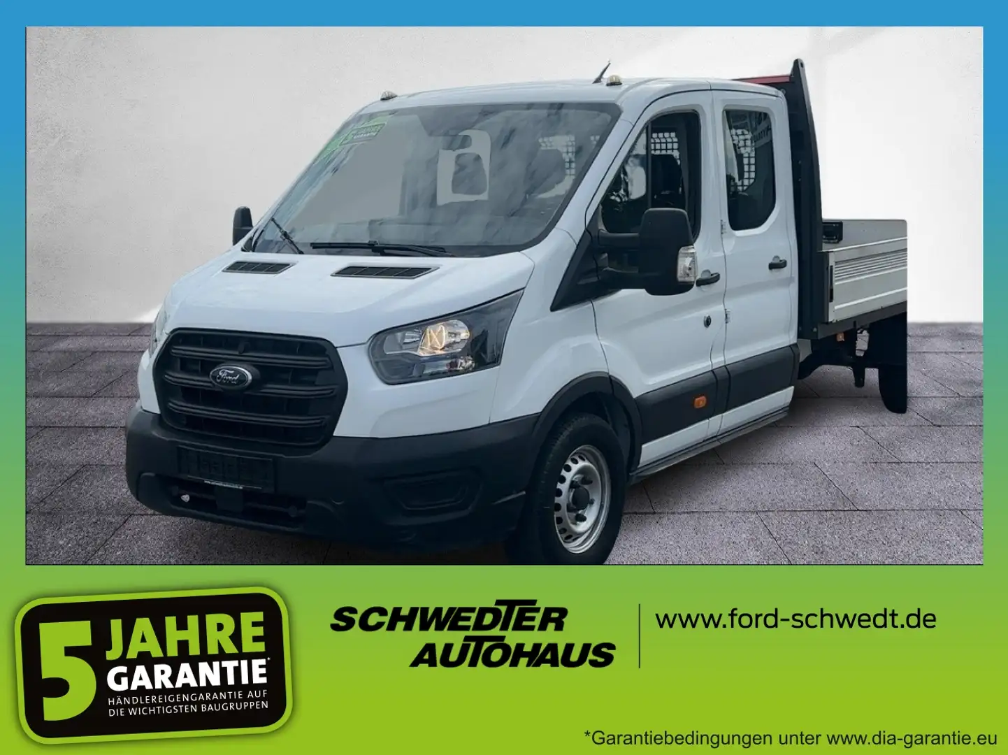 Ford Transit Pritsche 2.0 350 L4 7 Sitze Doppelkabine Bianco - 1