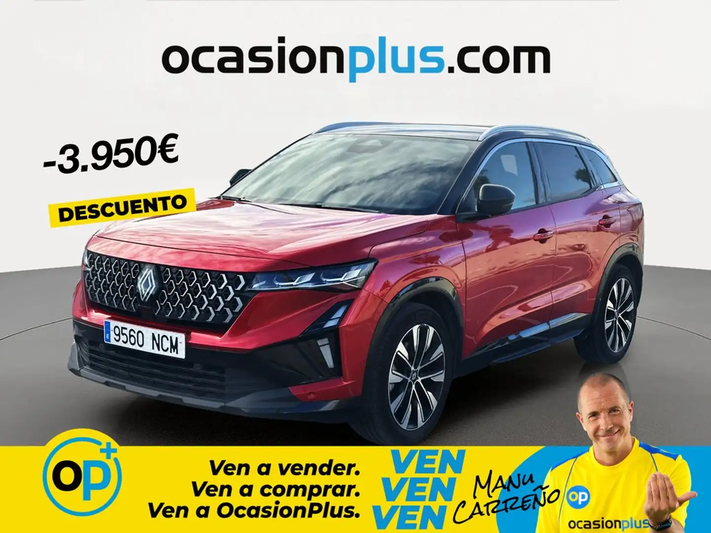 Renault Austral 1.2 full hybrid e-tech Techno 146kW Rojo - 1