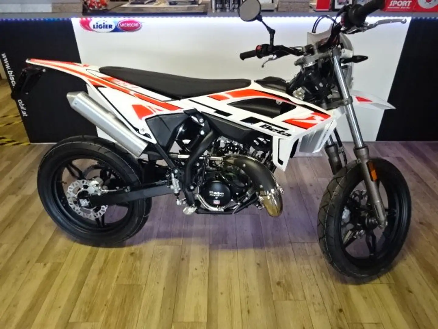 Beta RR Motard 50 Blanc - 2