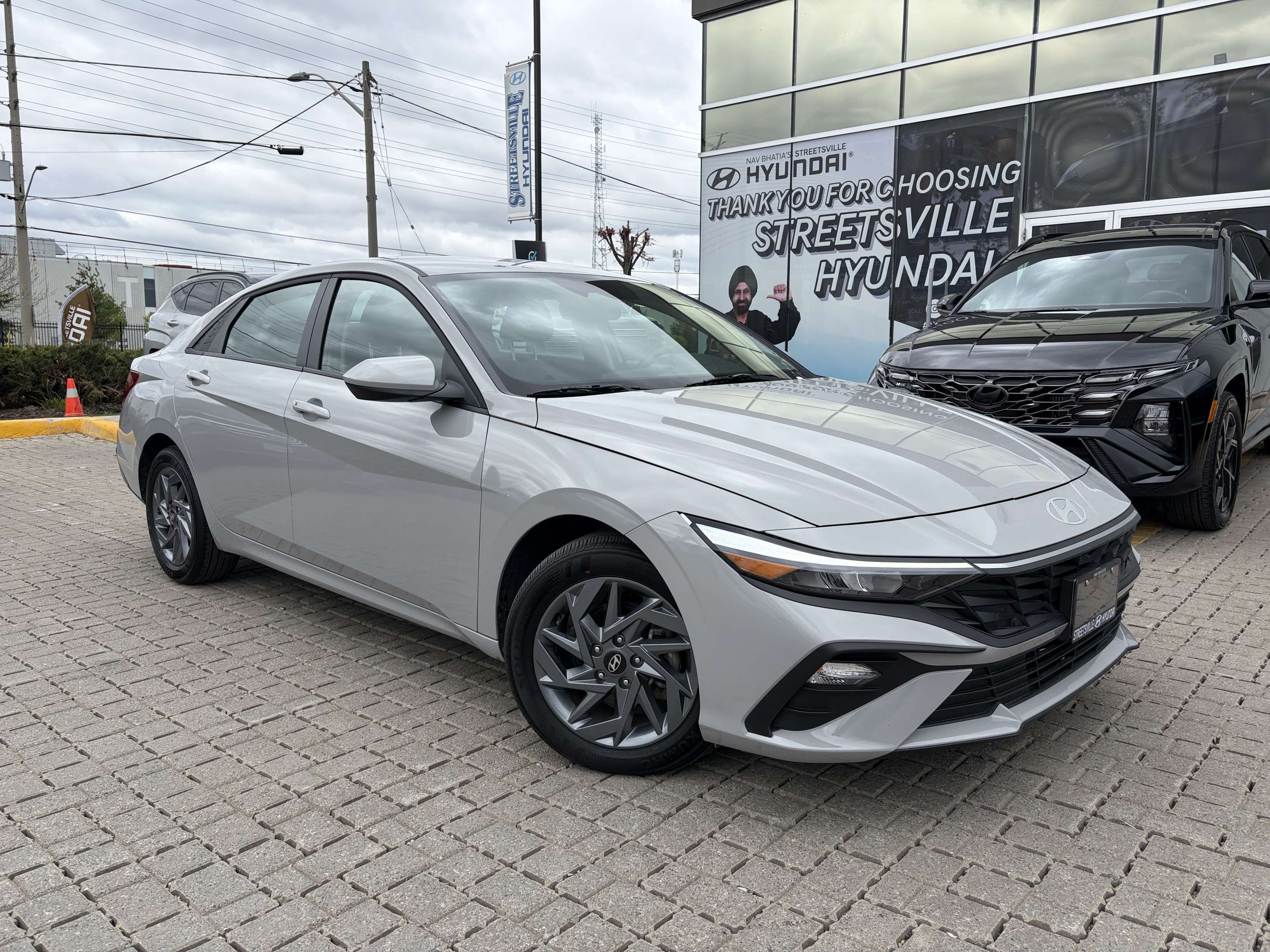 Gray 2025 Hyundai Elantra Sedan Automatic