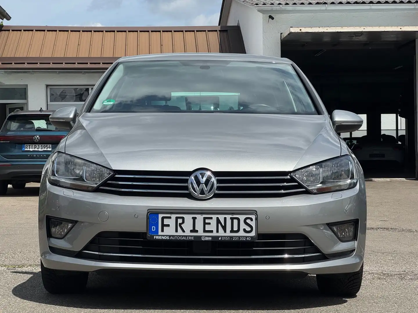 Volkswagen Golf Sportsvan VII Allstar BMT|TEMPOMAT|PDC| Zilver - 2