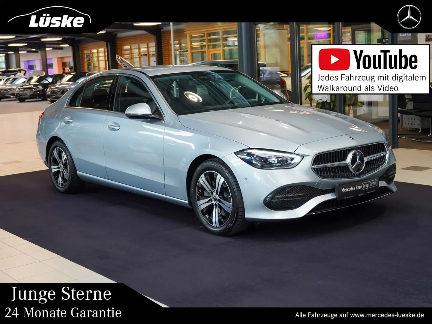Mercedes-Benz C 220 C 220 d 4M AVANTGARDE 360° DIGITAL LIGHT DISTRO Silber - 1