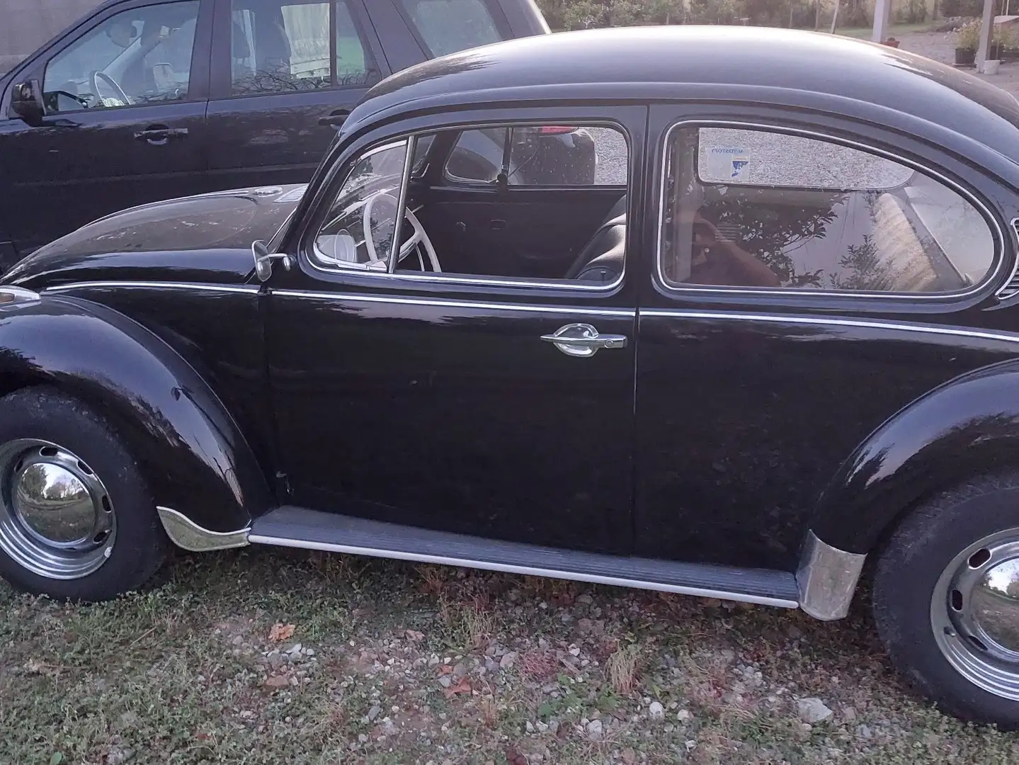 Volkswagen Maggiolino interni simil pelle neri Negro - 1