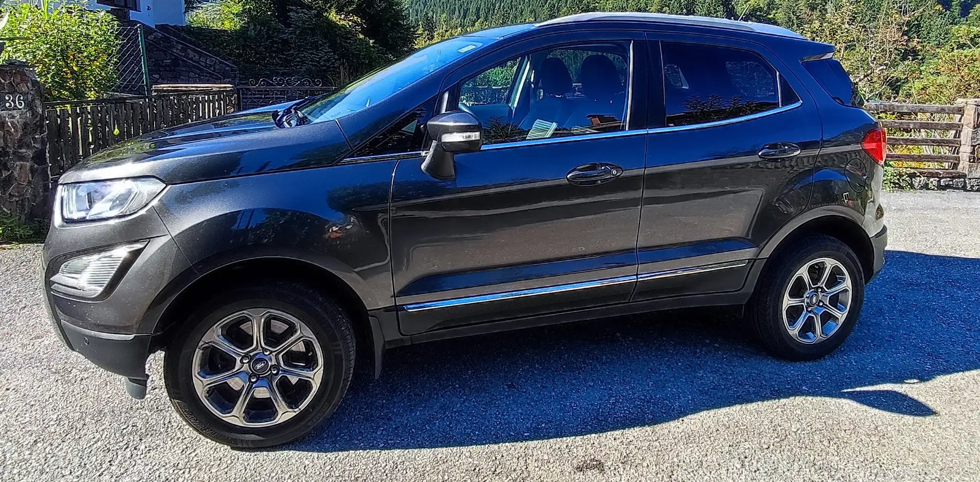 Ford EcoSport EcoSport 1.5 EcoBlue TDCi AWD Titanium Titanium Argent - 1