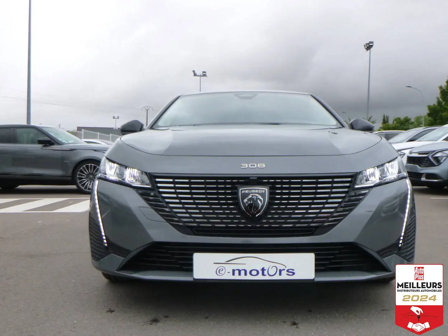 Peugeot 308 BlueHDi 130 S\u0026S EAT8 Allure +Pack Access Gris - 2