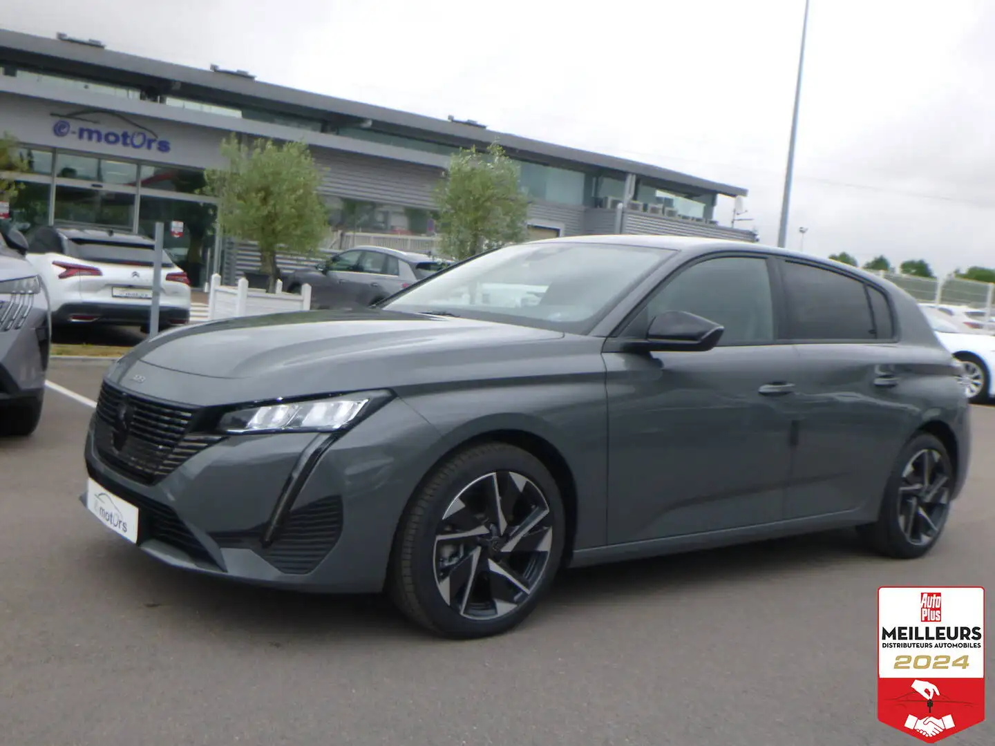 Peugeot 308 BlueHDi 130 S\u0026S EAT8 Allure +Pack Access Gris - 1