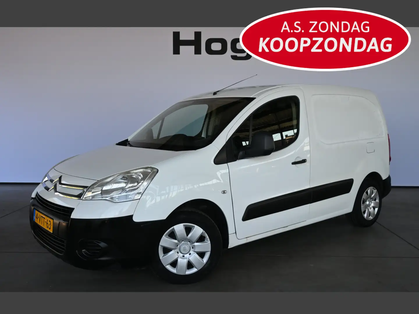 Citroen Berlingo 1.6 e-HDI 500 Club Economy 3-Zits Automaat BTW Air Wit - 1