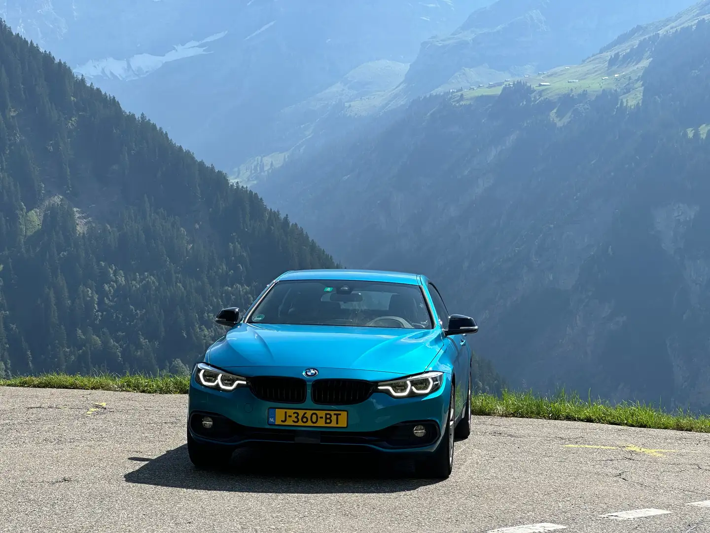 BMW 430 430i xdrive high executive Blauw - 1