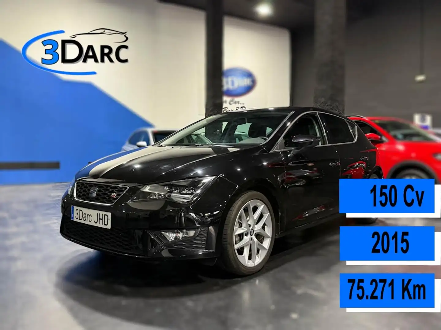 SEAT Leon 2.0TDI CR S&S FR 150 Negro - 1