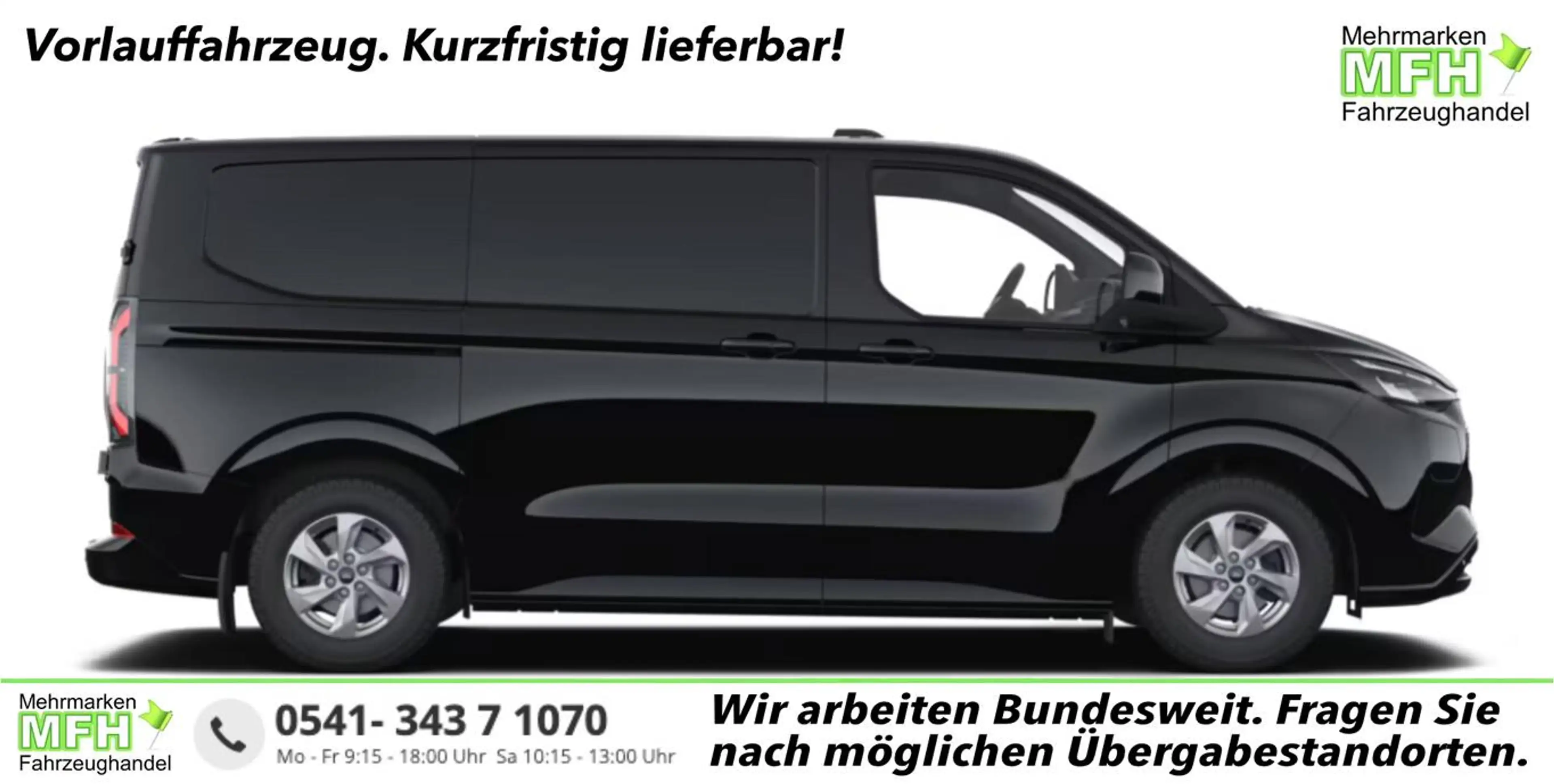 Ford E-Transit Custom Limited 71kWh L1 ACC Kam360 LED 160 kW (...