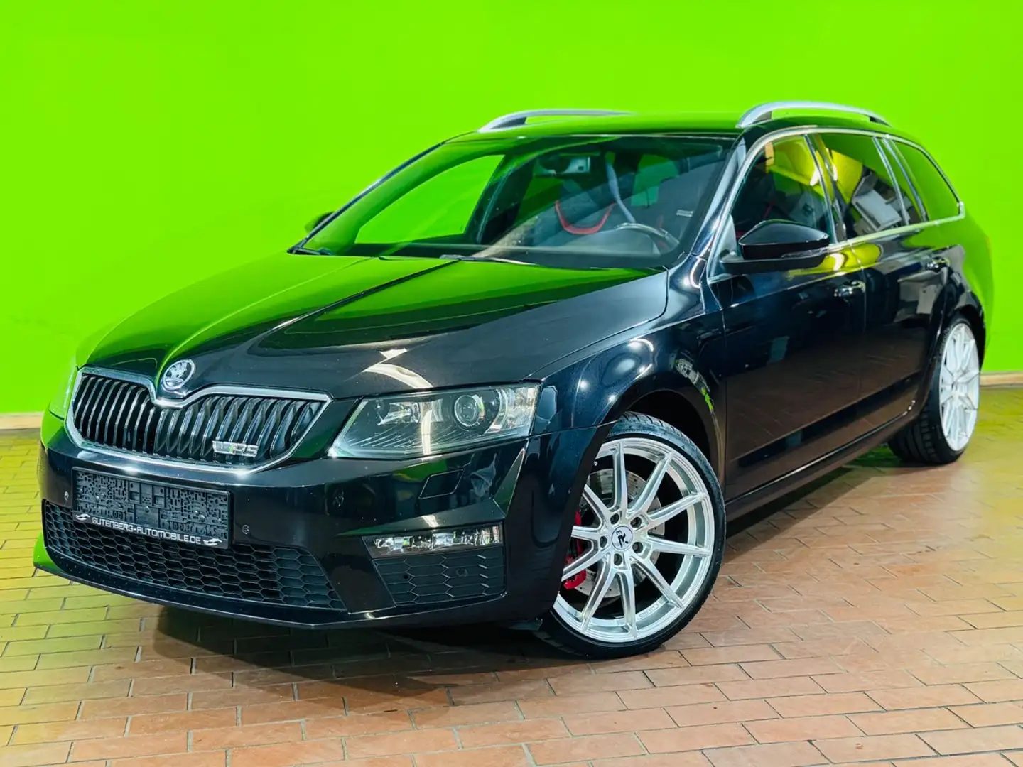 Skoda Octavia Combi RS Leder Bi Xenon Finanzierung Noir - 1