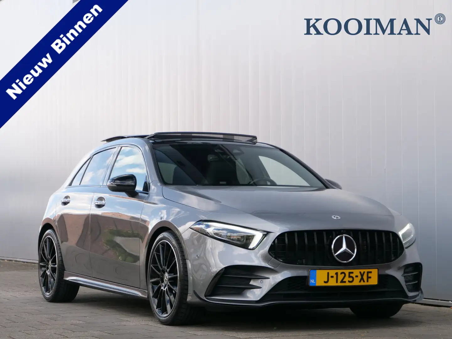 Mercedes-Benz A 180 Business Solution 136pk AMG Automaat Schuifdak / L Grijs - 1