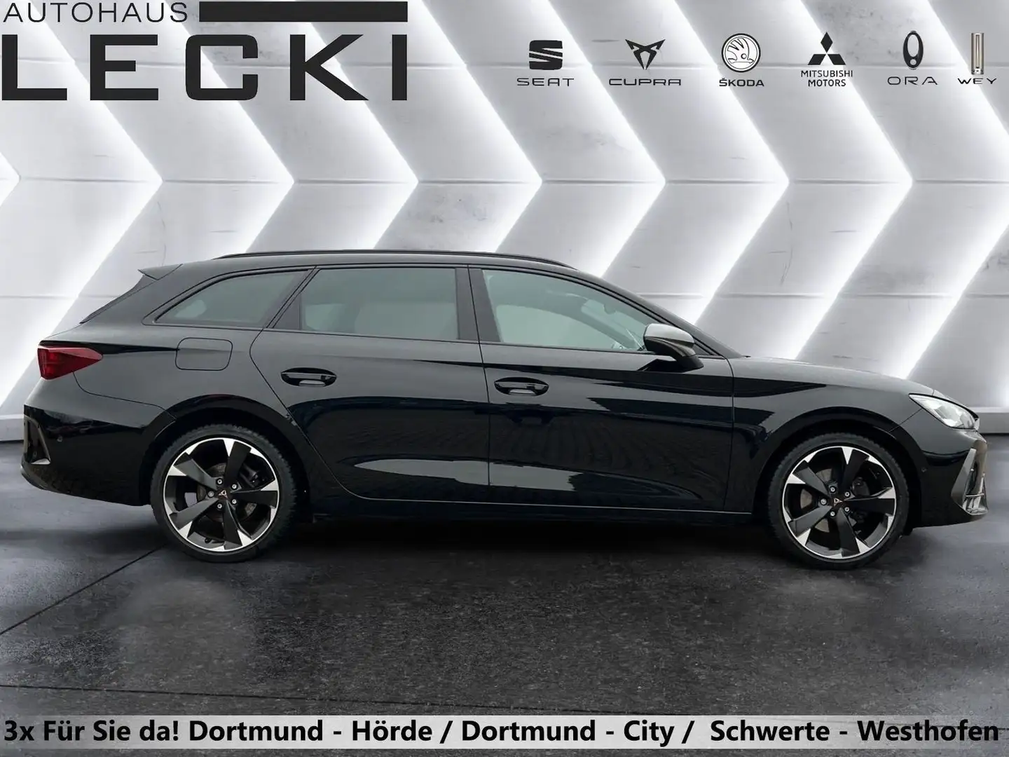 CUPRA Leon Sportstourer 1.5 eTSI *NAVI*EDGE-PAKET*SHZ*KAMERA* Schwarz - 2