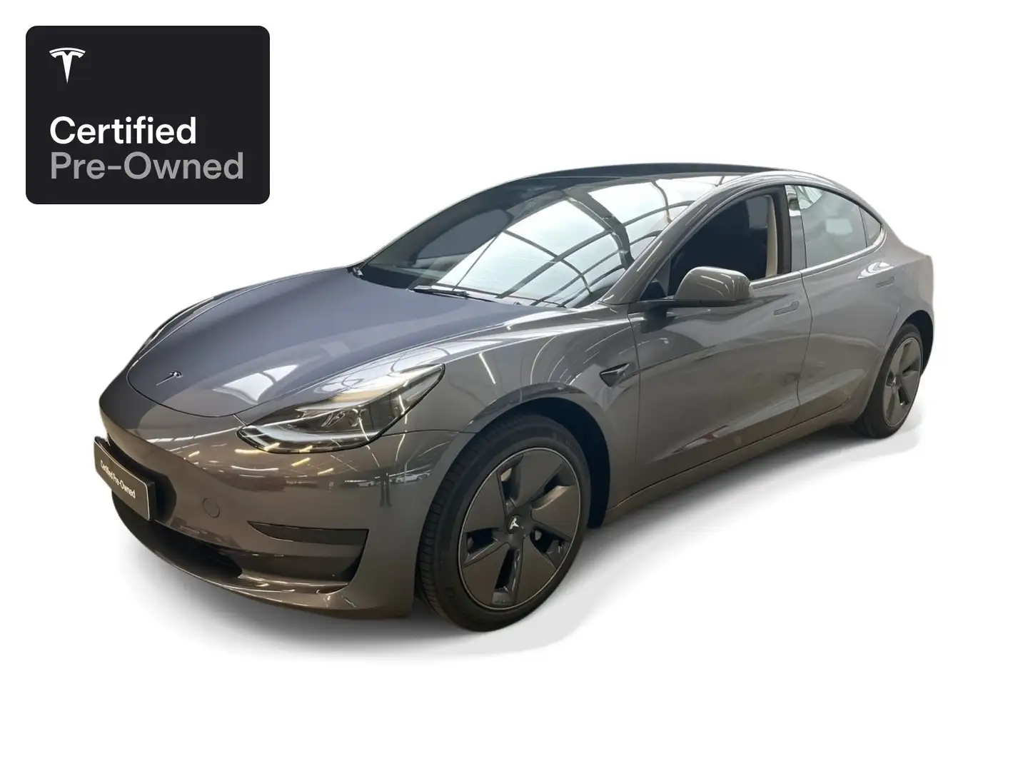 Tesla Model 3 Rear-Wheel Drive “Certified Pre-Owned” Argent - 1