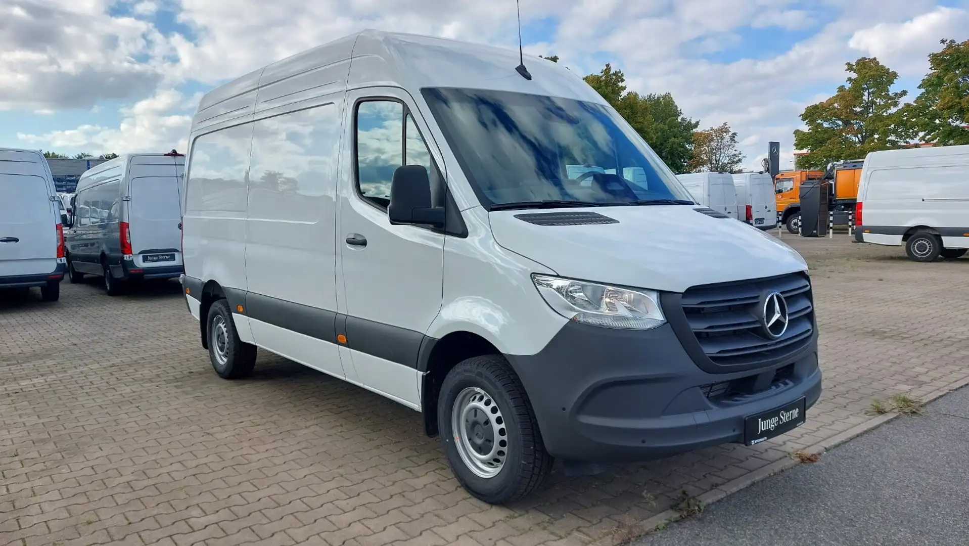Mercedes-Benz Sprinter Sprinter 317 KA 36 HD Pro DAB Klima Standhzg Blanc - 2