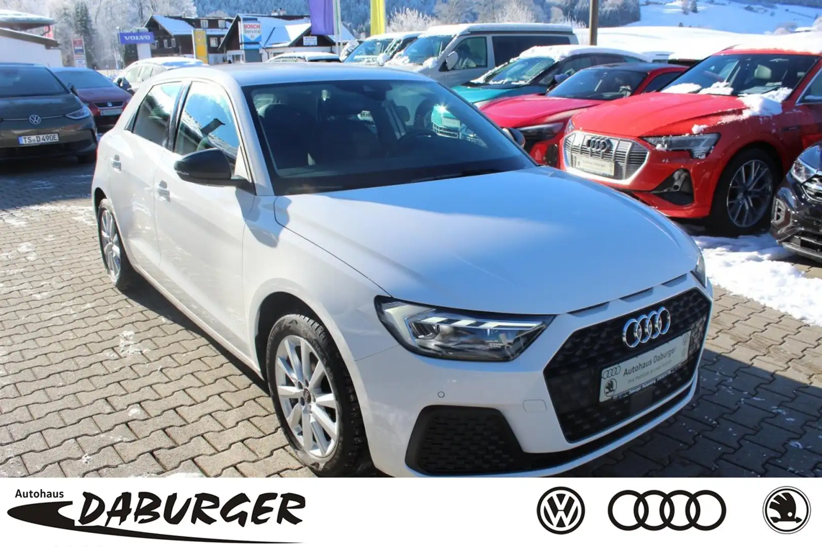 Audi A1 Sportback 25 TFSI LED SHZ NAVI GRA PDC Klima Navi Blanc - 1