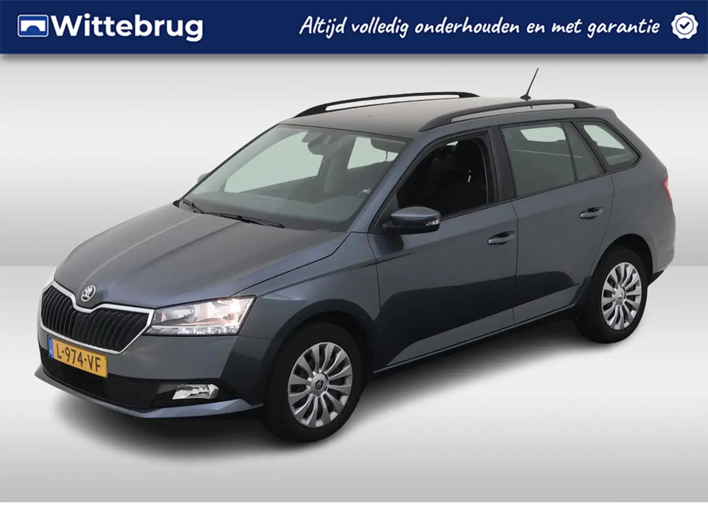 Skoda Fabia Combi 1.0 TSI Ambition / Navigatie / Parkeersensor Grijs - 1