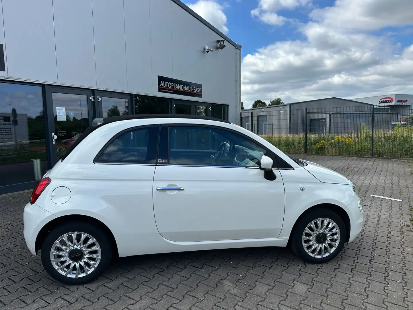 Fiat 500C Klima Alu Apple CarPlay Navi Blanc - 2
