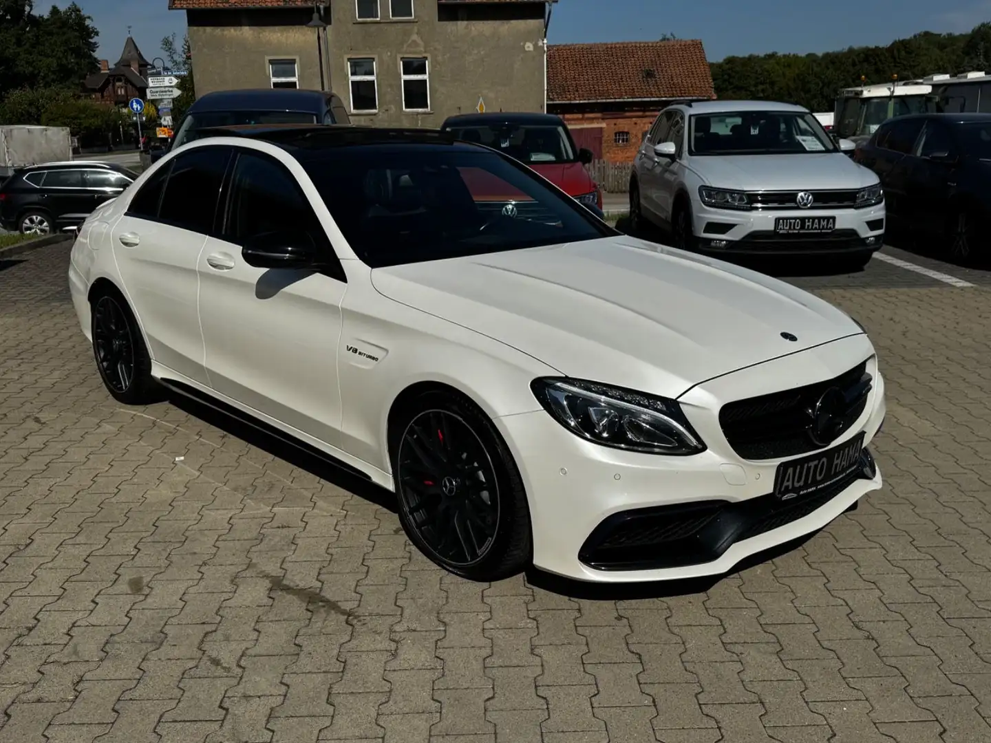 Mercedes-Benz C 63 AMG C 63 S AMG Lim. 510 PS *PERFO*NIGHT*PANO*BURM* Weiß - 1