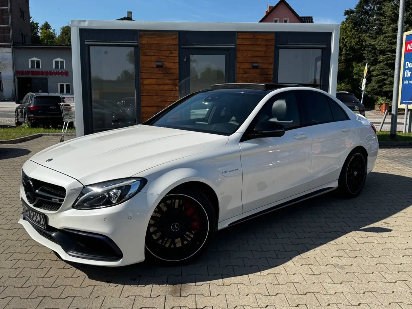 Mercedes-Benz C 63 AMG C 63 S AMG Lim. 510 PS *PERFO*NIGHT*PANO*BURM* Weiß - 2