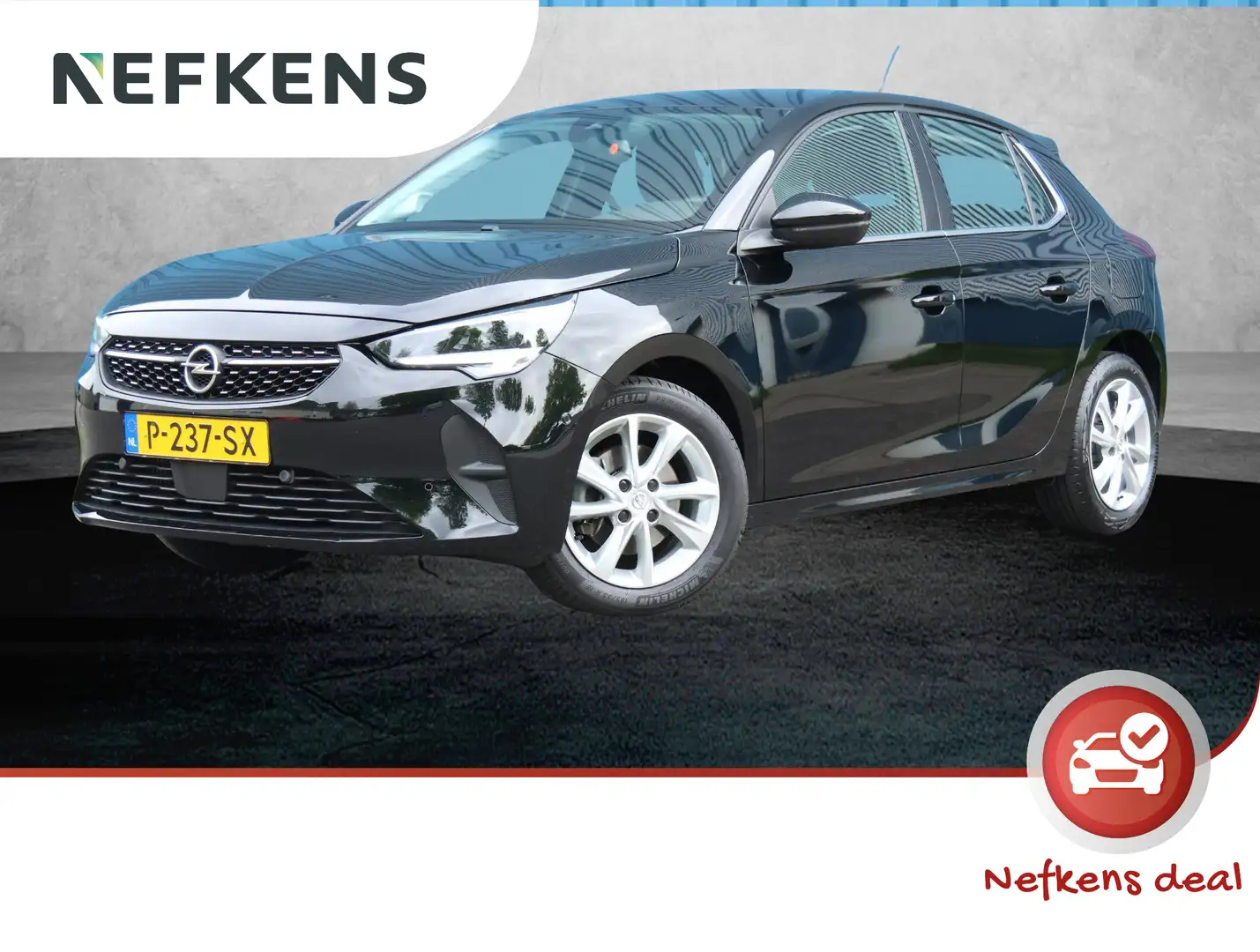 Opel Corsa 1.2 Elegance | AppleCarPlay/AndroidAuto | Camera | Zwart - 1