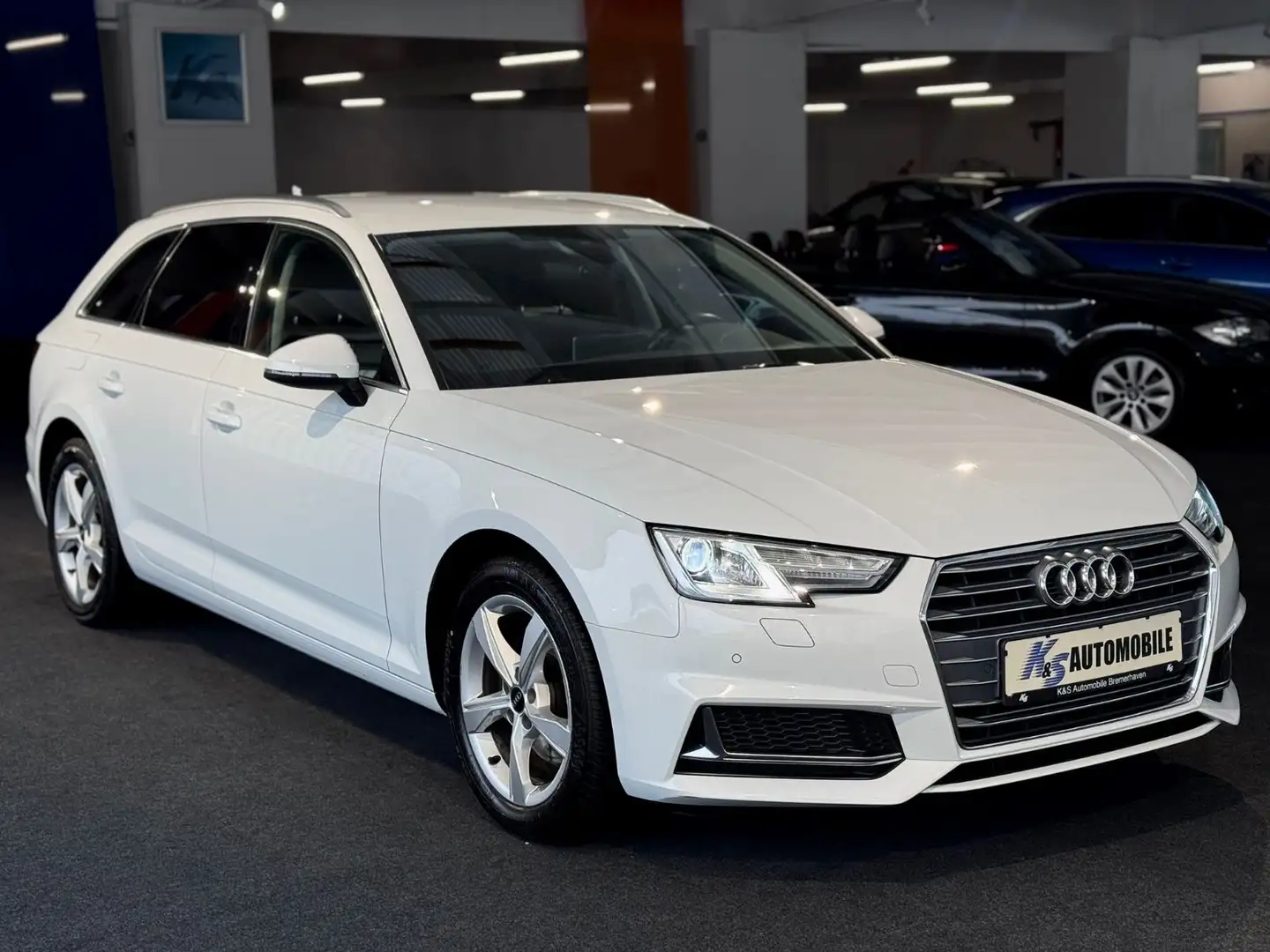 Audi A4 Avant 2.0 TDI*S-TRONIC*EL.HECKK.*VIRT.*NAVI* Blanc - 1