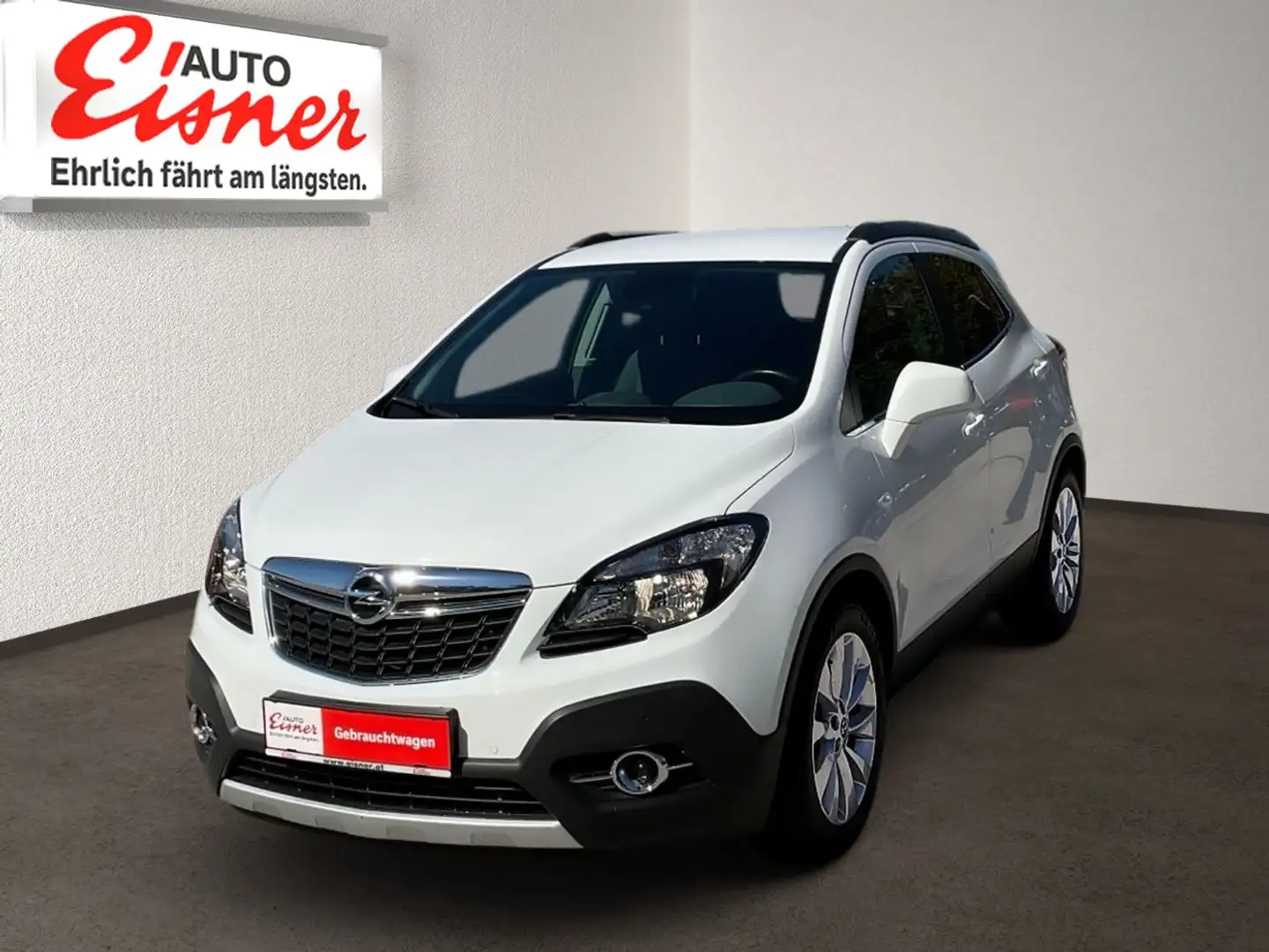 Opel Mokka 1.6 Cosmo 2xKlima Fernlichtass. KlimaA LM Weiß - 2