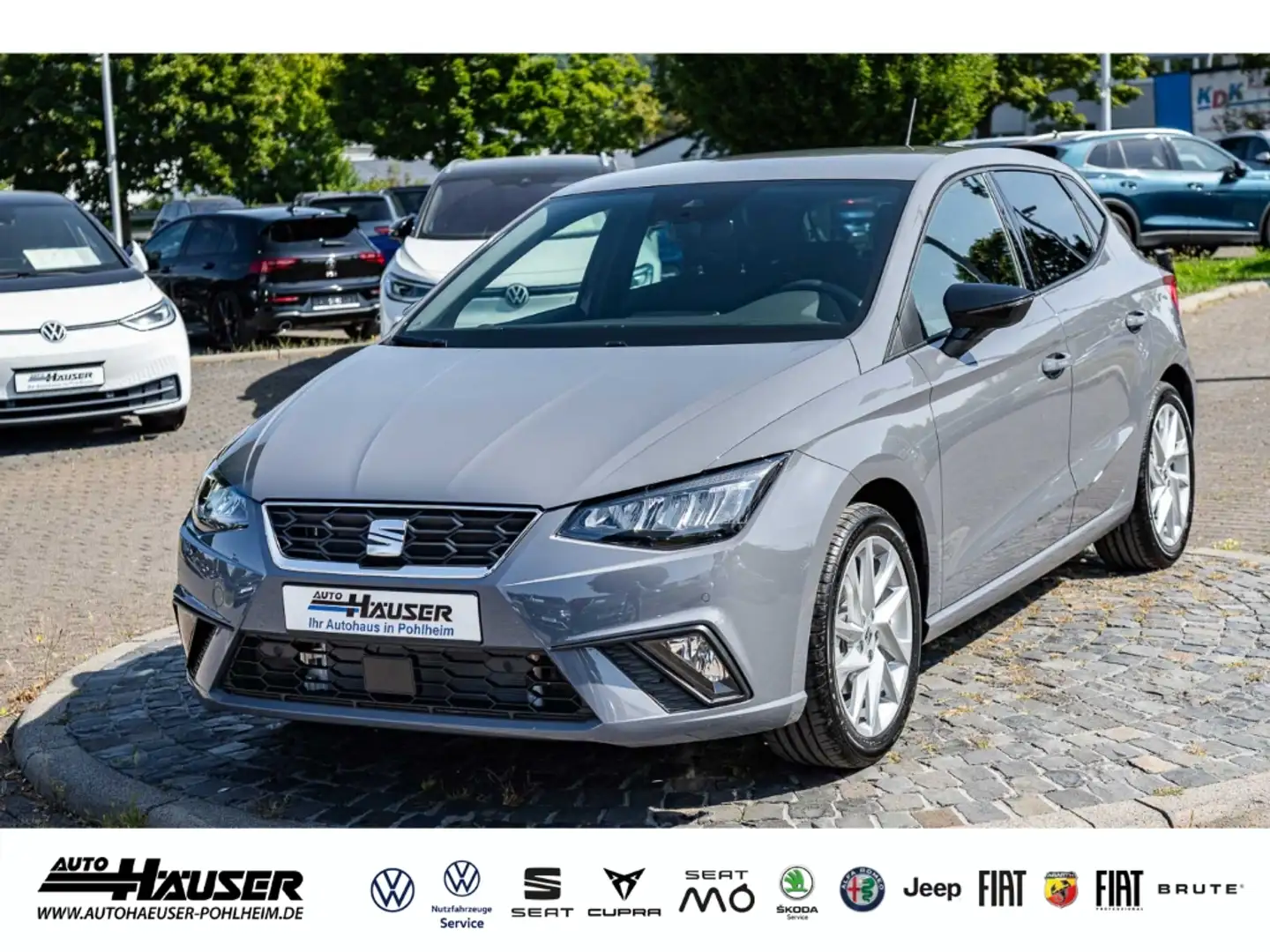 SEAT Ibiza FR 1.0 TSI DSG NAVI KAMERA PDC LED FULL-LINK SITZH Grau - 1