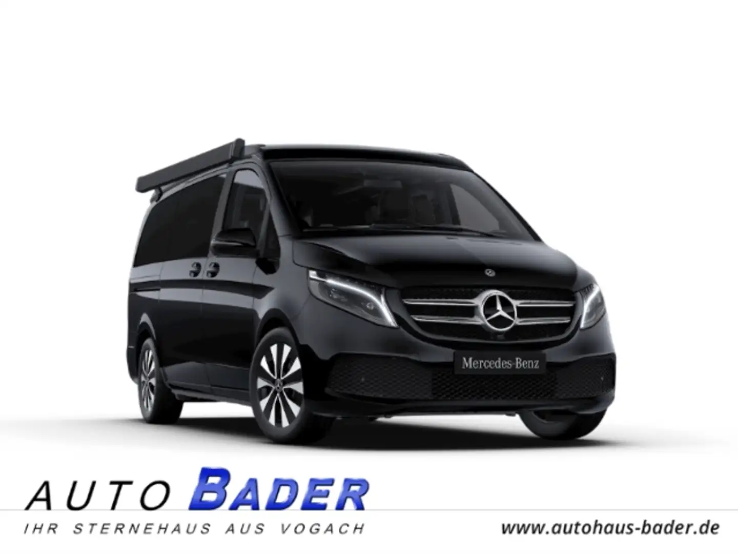 Mercedes-Benz V 300 d 4Matic Marco Polo Leder EasyUp Distronic Zwart - 1