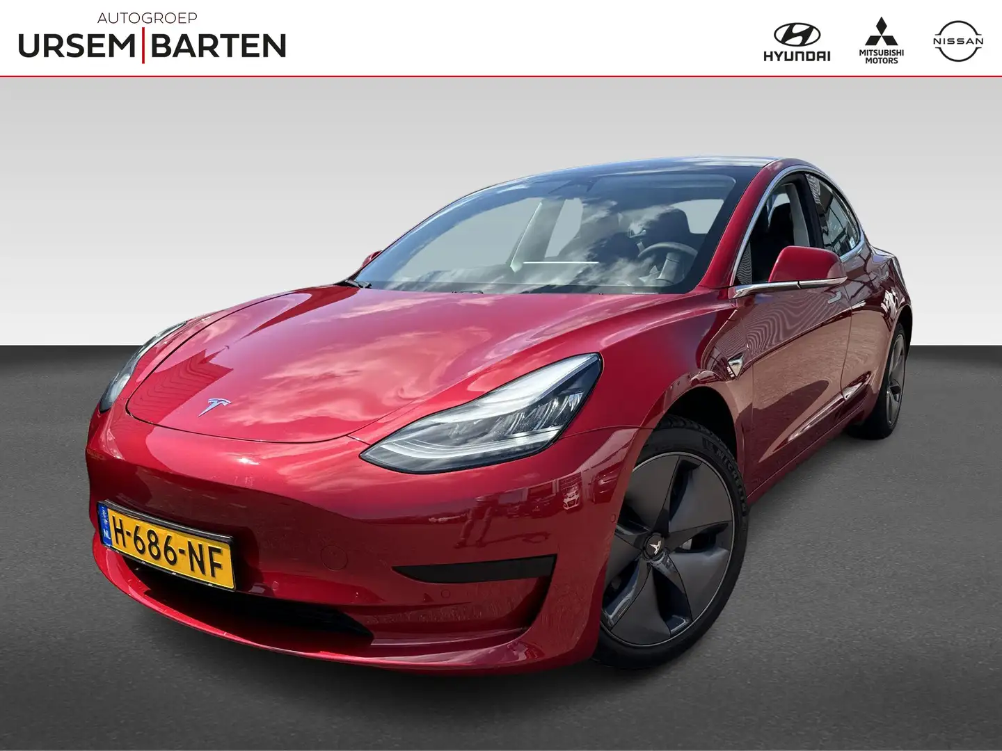 Tesla Model 3 Standard RWD Plus 60 kWh Rood - 1