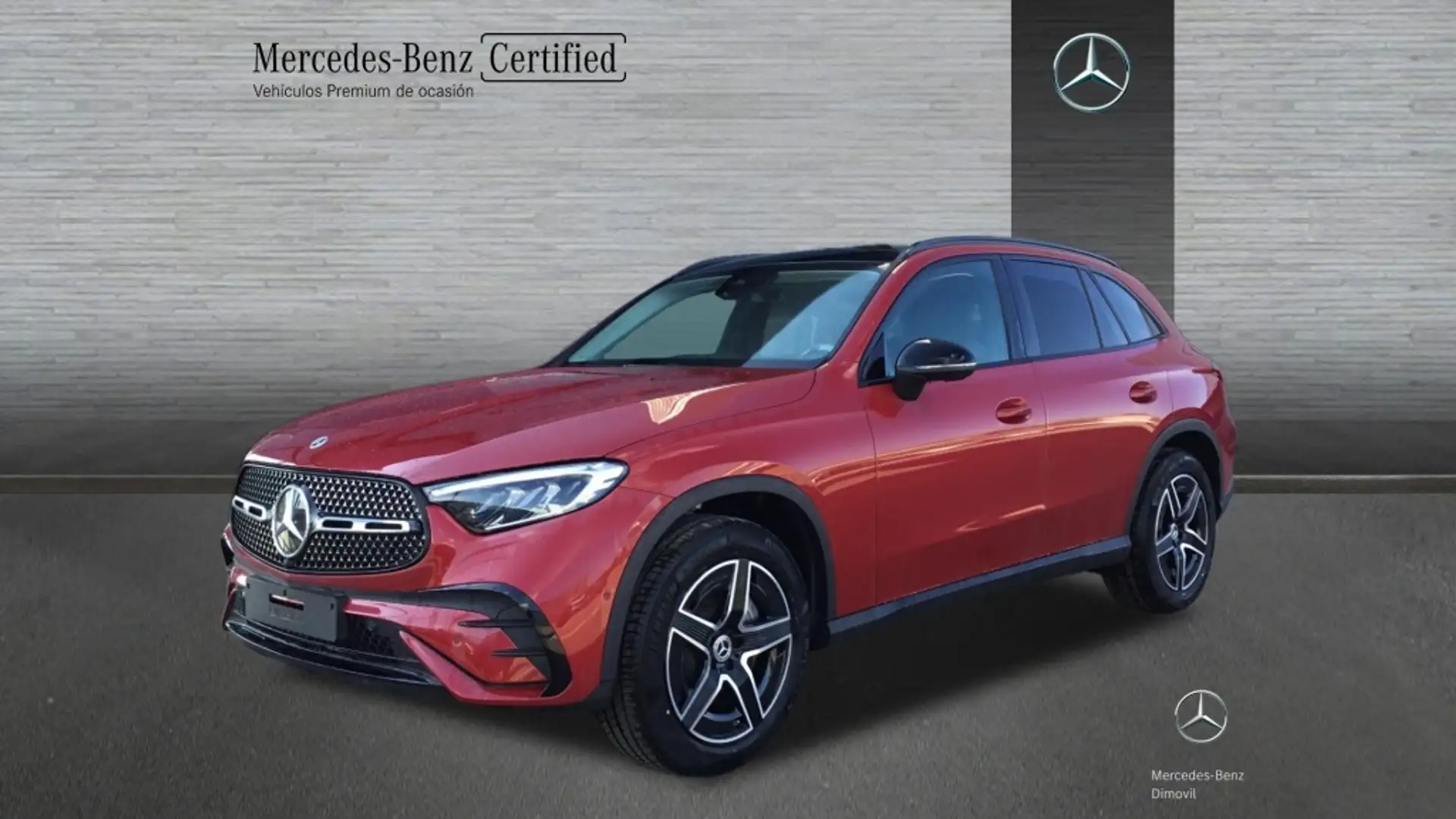 Mercedes-Benz GLC 220 D 4MATIC Rojo - 1