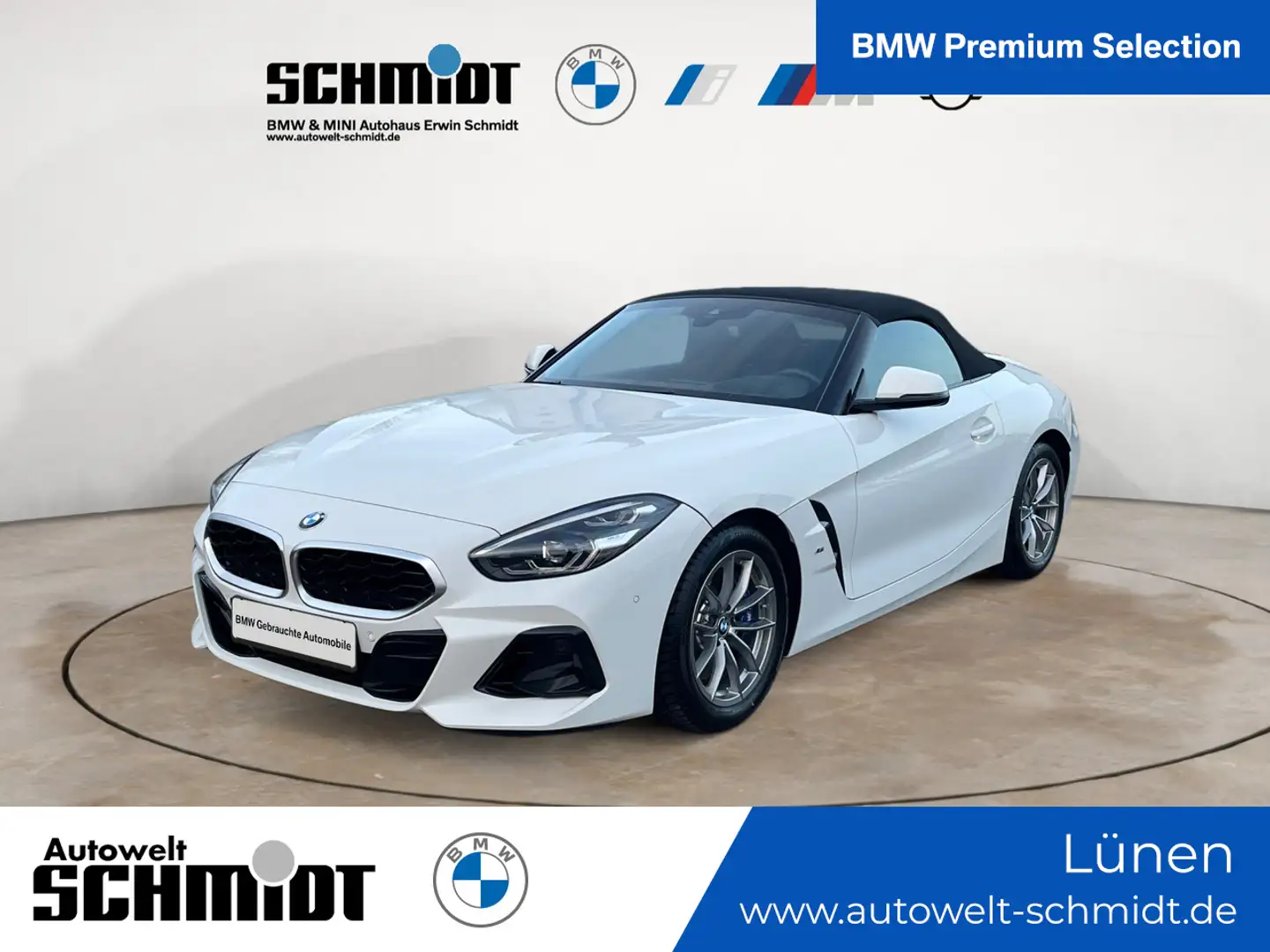 BMW Z4 sDrive20i M Sportpaket +Innovationspaket +ACC Weiß - 1