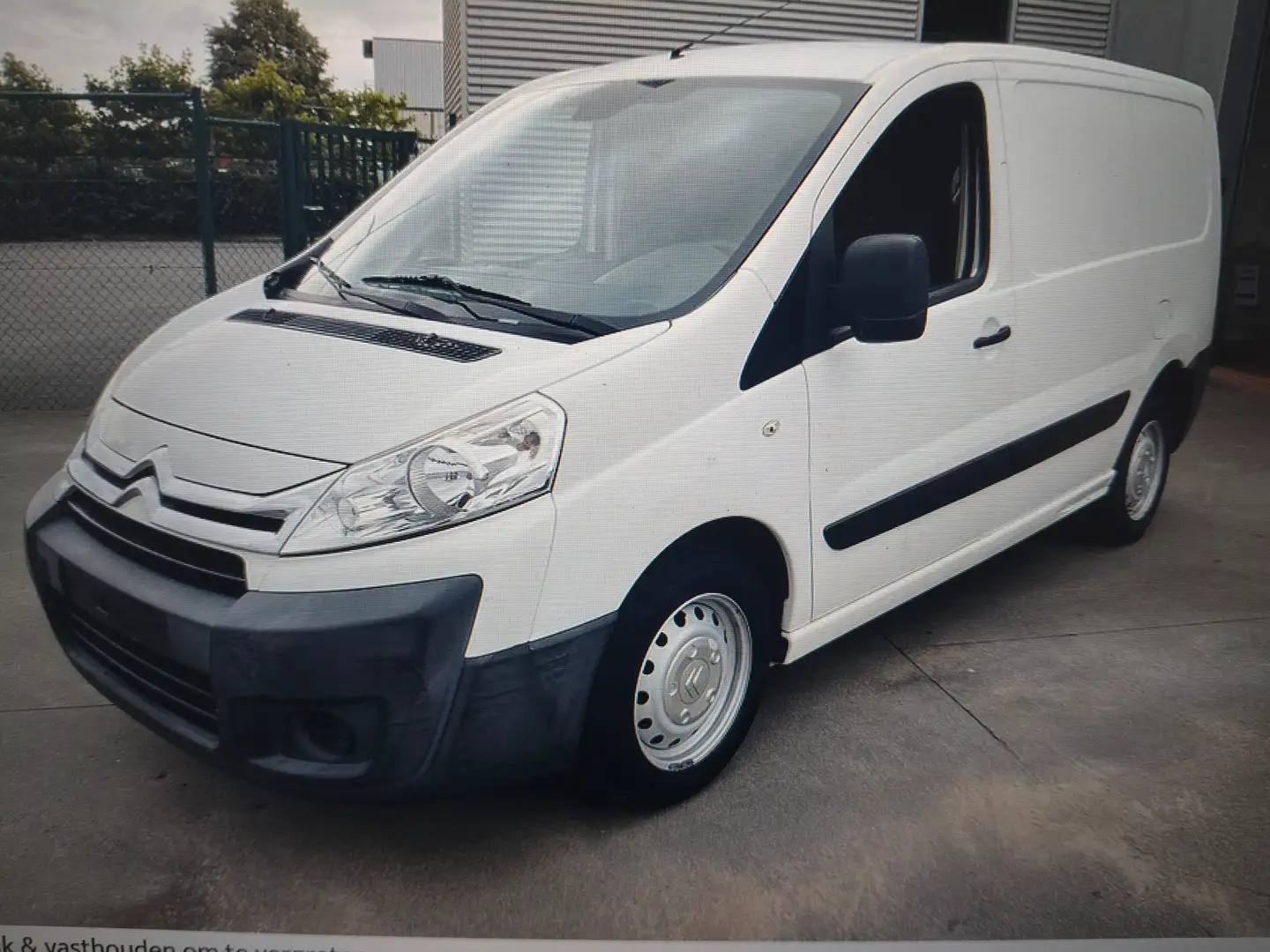 Citroen Jumpy SEULEMENT 118100 km!!!2014 1.6HDI 90CV BEL ETAT Blanc - 1