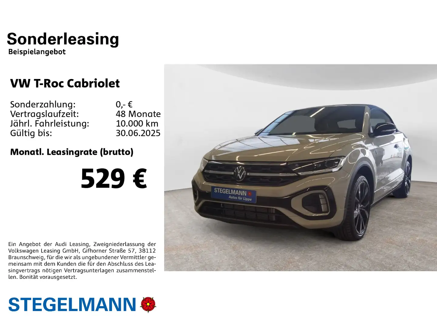 Volkswagen T-Roc 1.5 l TSI OPF 7-Gang-DSG R-Line Grau - 2